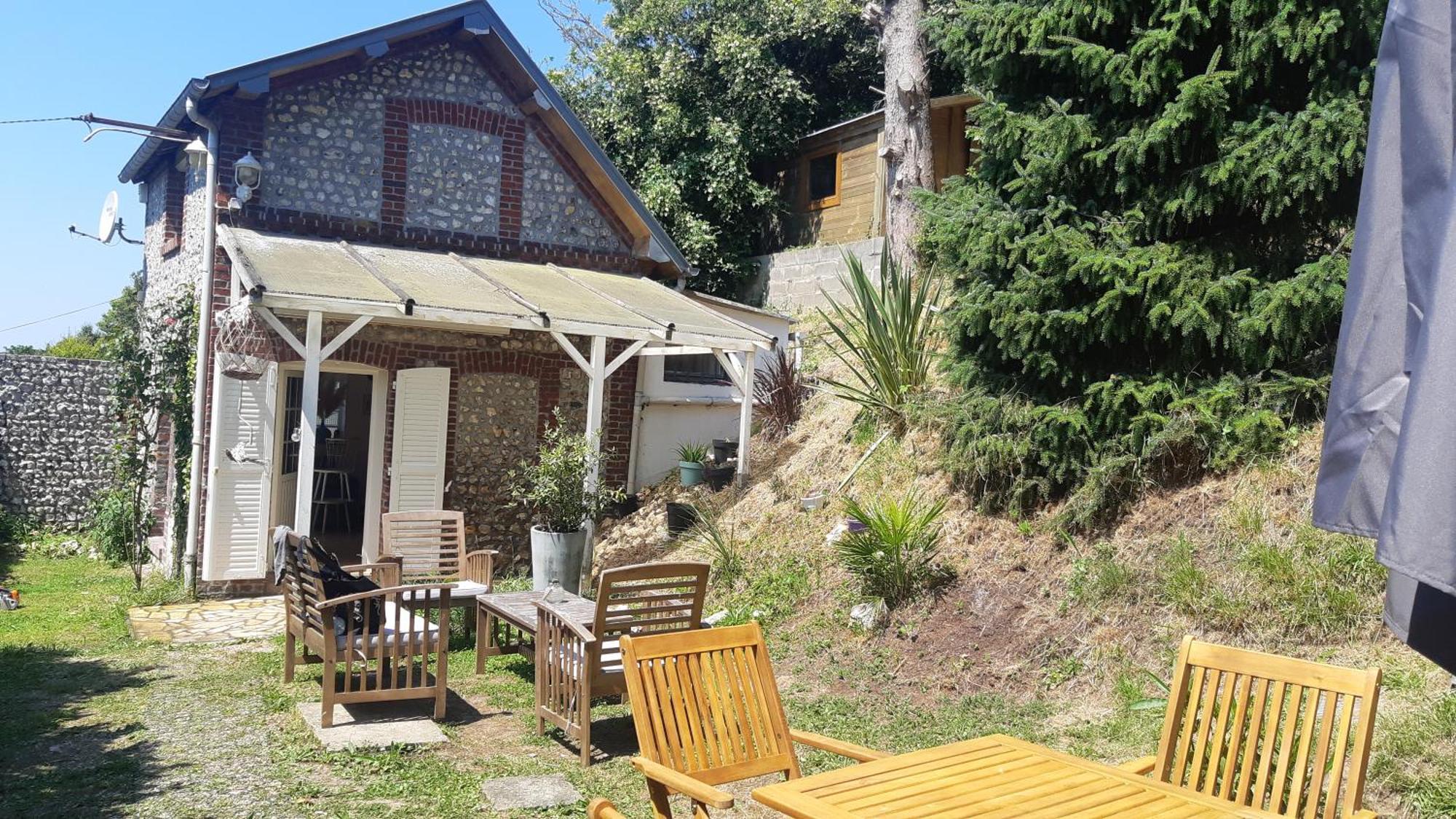 Chez Jeannine, Maison A Étretat Extérieur photo